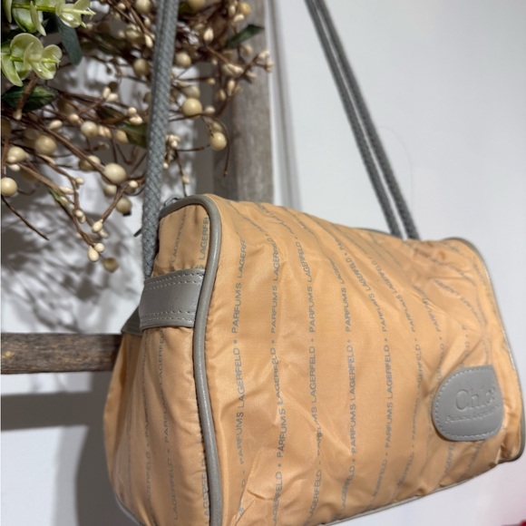 Vintage Chloe Parfums Lagerfeld Paris beige and Gray - Picture 7 of 12